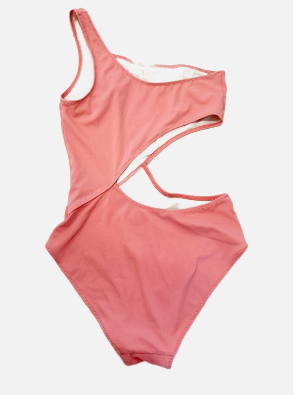 Solid & Striped The Claudia Asymmetric Cutout 1-pc beachcore Swimsuit M - Picture 2 of 8